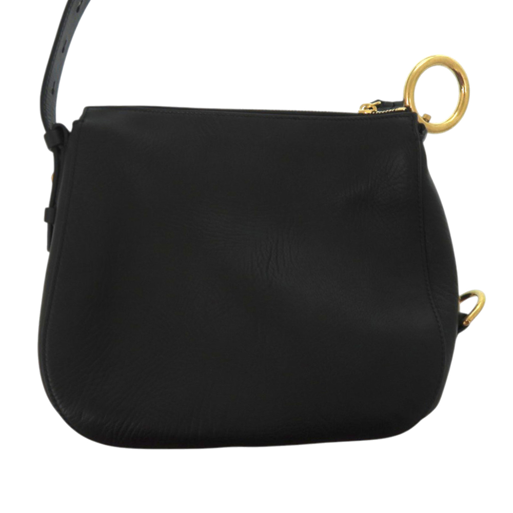 Pre-Loved Burberry Small Calfskin Knight Shoulder Bag - Picture 2 of 12